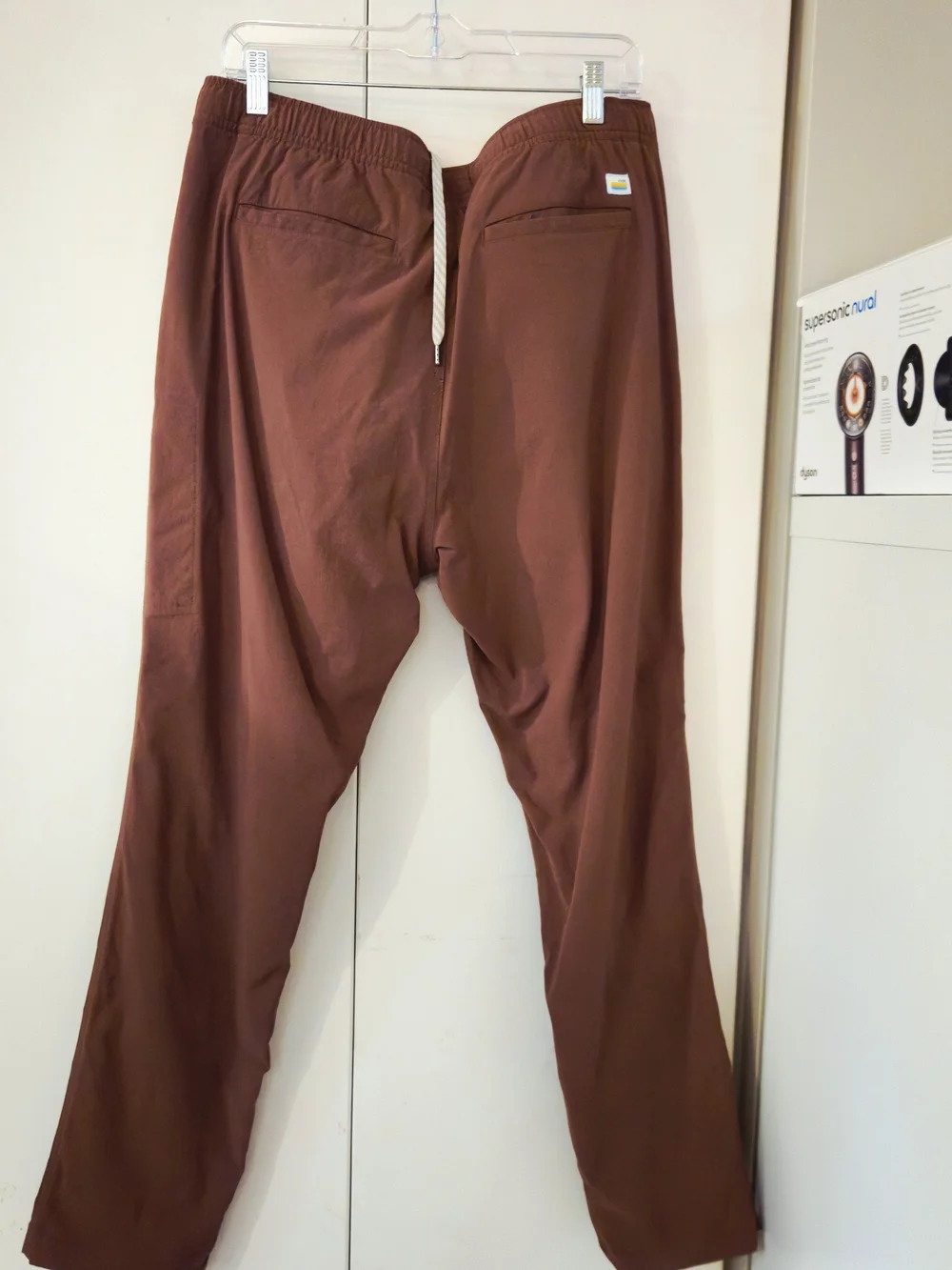 Vuori Men's Ripstop Climber Rust Brown Pants